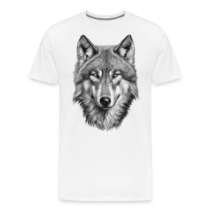 Männer Premium T-Shirt Lieber Wolf