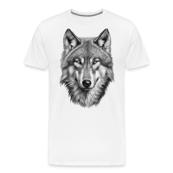 Männer Premium T-Shirt Lieber Wolf