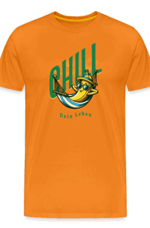 Männer Premium T-Shirt Chill dein Leben