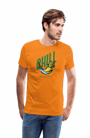 Männer Premium T-Shirt Chill dein Leben