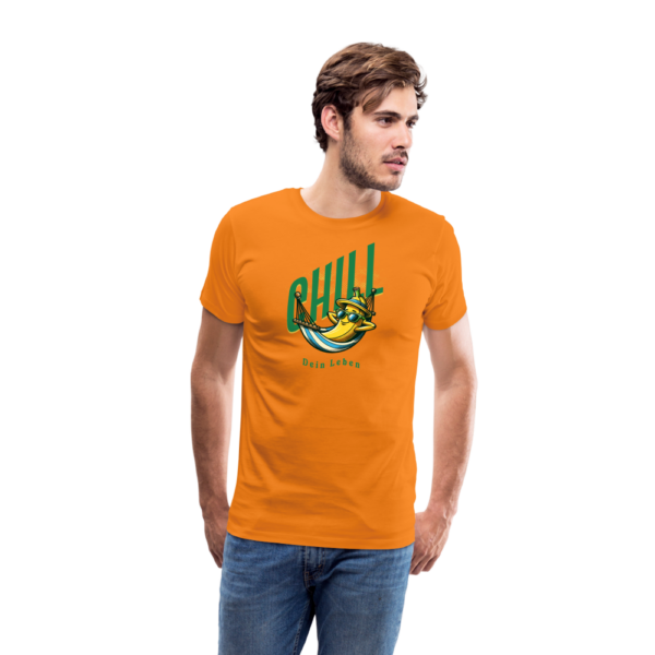 Männer Premium T-Shirt Chill dein Leben – Bild 2