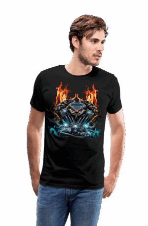 Männer Premium T-Shirt V2 Power