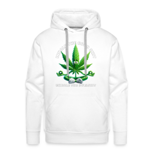 Männer Premium Hoodie Inhaliere den guten Stoff :-)