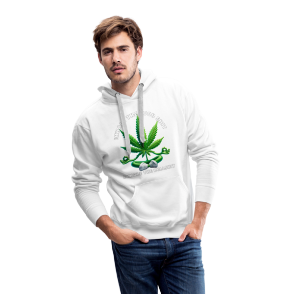 Männer Premium Hoodie Inhaliere den guten Stoff :-) – Bild 2