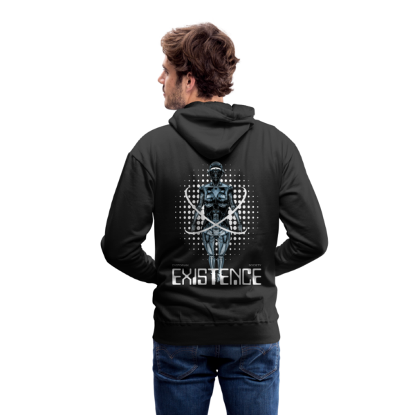 Männer Premium Hoodie Existenz – Bild 2