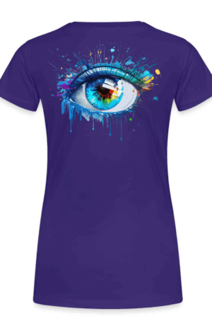 Frauen Premium T-Shirt Das Auge