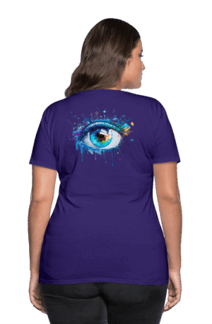 Frauen Premium T-Shirt Das Auge