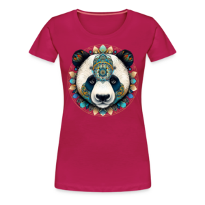 Frauen Premium T-Shirt Panda