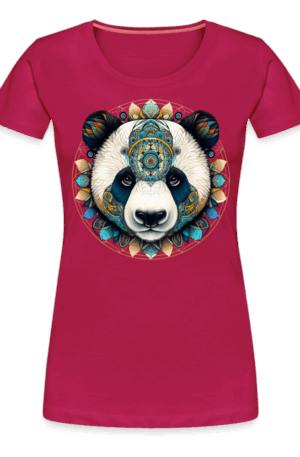 Frauen Premium T-Shirt Panda