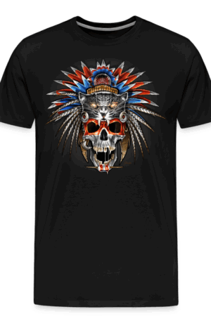 Männer Premium T-Shirt Maya Krieger