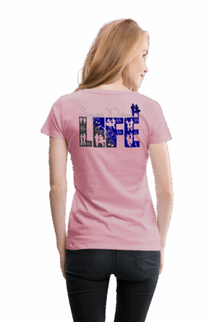 Frauen Premium T-Shirt Square Dance