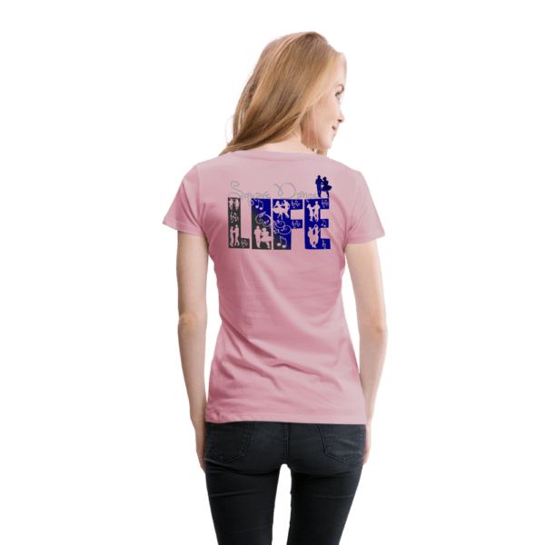 Frauen Premium T-Shirt Square Dance – Bild 2