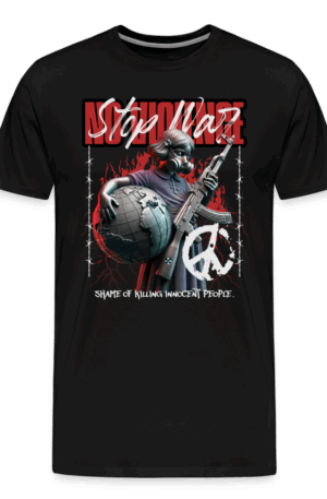 Männer Premium T-Shirt Stop War