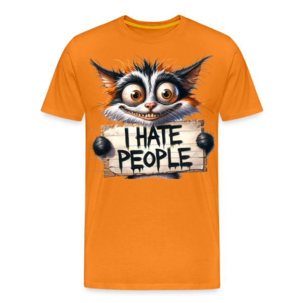 Männer Premium T-Shirt I hate People