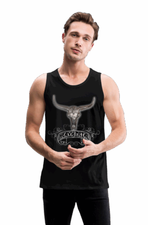 Männer Premium Tank Top Heavy Metal
