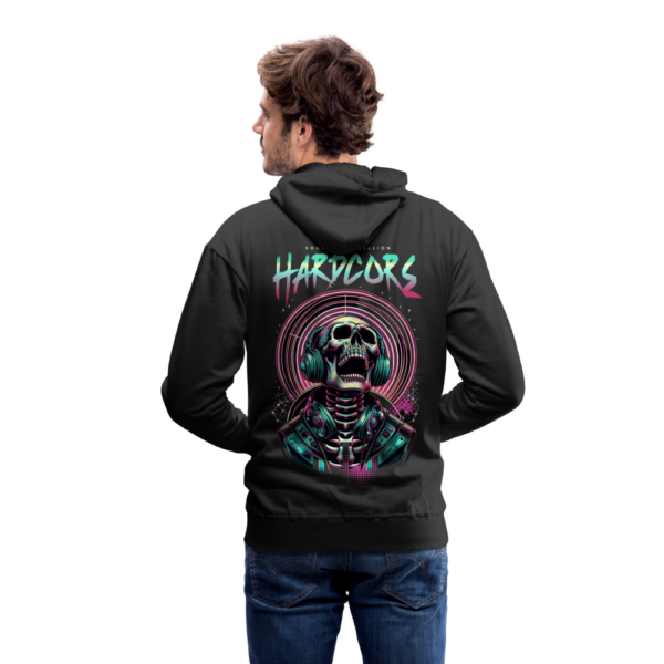 Männer Premium Hoodie Hardcore Sound der Revolution – Bild 2