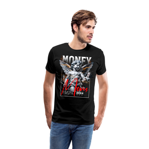 Männer Premium T-Shirt Money Moves – Bild 2
