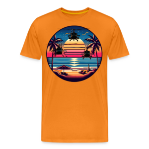 Männer Premium T-Shirt Airwolf Legend