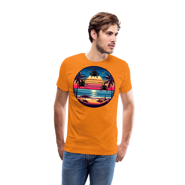 Männer Premium T-Shirt Airwolf Legend – Bild 2