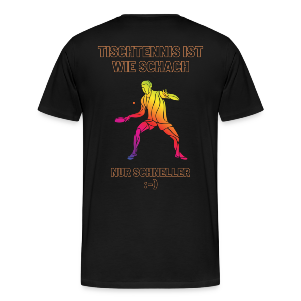 Männer Premium T-Shirt Tischtennis ist wie Schach, nur schneller :-)