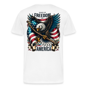 Männer Premium T-Shirt Wings of Freedom