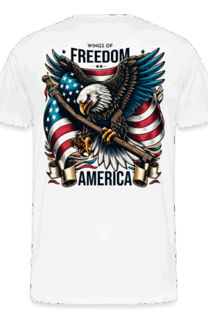Männer Premium T-Shirt Wings of Freedom
