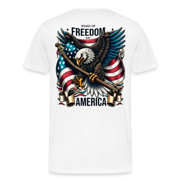 Männer Premium T-Shirt Wings of Freedom