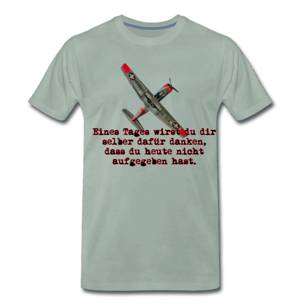 Männer Premium T-Shirt weiter, immer weiter