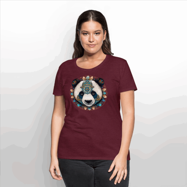 Frauen Premium T-Shirt Panda