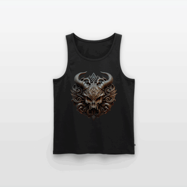 Männer Premium Tank Top Der Teufel trägt schwarz – Bild 2