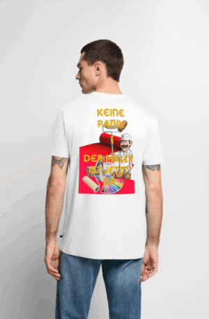 Männer Premium T-Shirt Keine Panik der Maler ist jetzt da