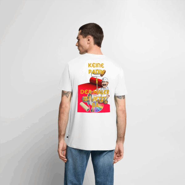 Männer Premium T-Shirt Keine Panik der Maler ist jetzt da