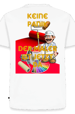 Männer Premium T-Shirt Keine Panik der Maler ist jetzt da