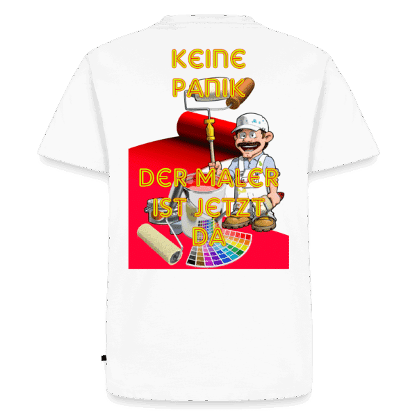 Männer Premium T-Shirt Keine Panik der Maler ist jetzt da – Bild 2
