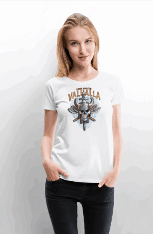 Frauen Premium T-Shirt Odin erwartet uns in Valhalla