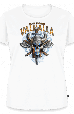 Frauen Premium T-Shirt Odin erwartet uns in Valhalla